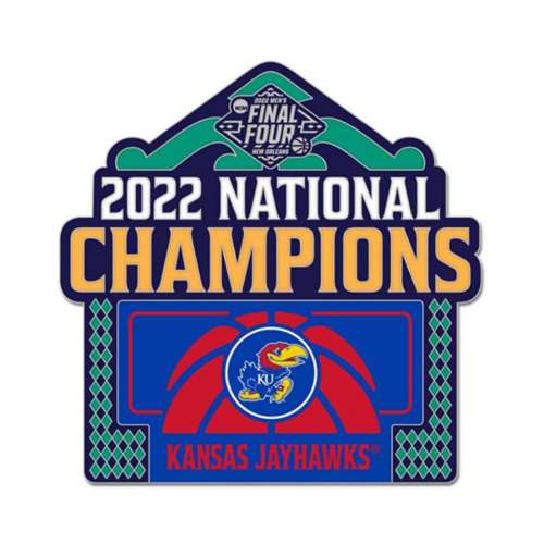 Wincraft Kansas Jayhawks 2022 National Champions Collector Pin
