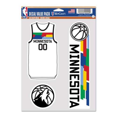 Wincraft Minnesota Timberwolves 2022 City Edition Multi Decals