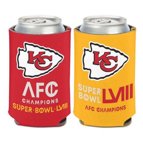 Wincraft Kansas City Chiefs AFC Champions Super Bowl LVIII 12 oz Can Cooler
