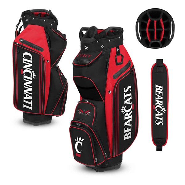 Team Effort Cincinnati Bearcats Bucket III Cooler Cart Golf Bag
