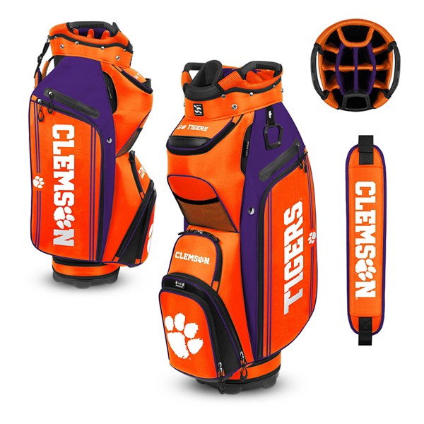 Team Effort Clemson Tigers Bucket III Cooler Cart Golf Bag