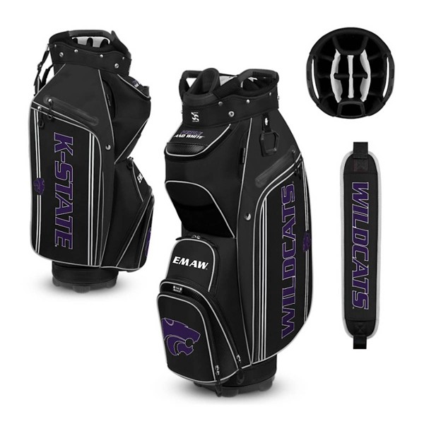 Team Effort Kansas State Wildcats Bucket III Cart Golf Bag