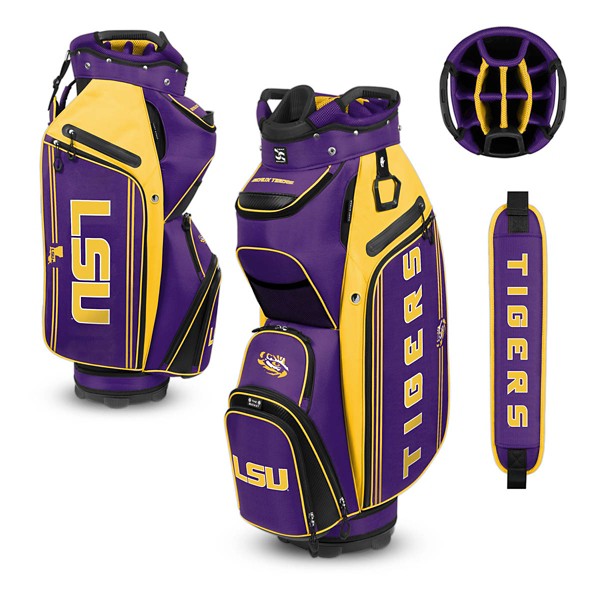Team Effort LSU Tigers Bucket III Cooler Cart Golf Bag