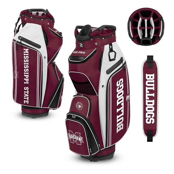 Team Effort Mississippi State Bulldogs Bucket III Cooler Cart Golf Bag