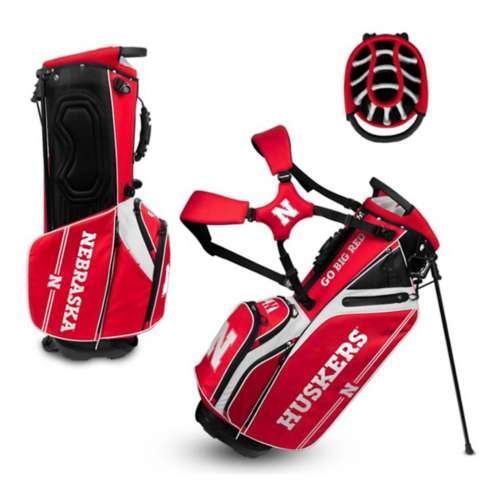 Team Effort Nebraska Cornhuskers Caddie Carry Hybrid Golf Bag