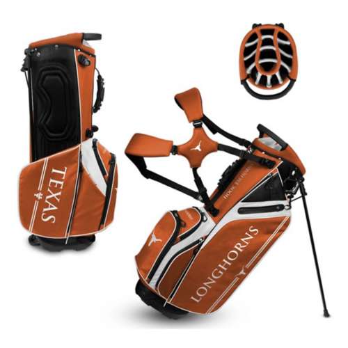 Team Effort Texas Longhorns Caddie Carry Hybrid Golf Bag