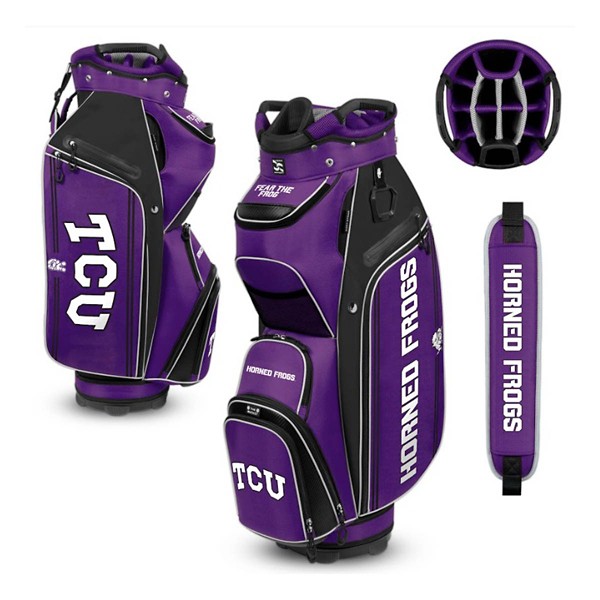 Team Effort TCU Horned Frogs Bucket III Cart Golf Bag