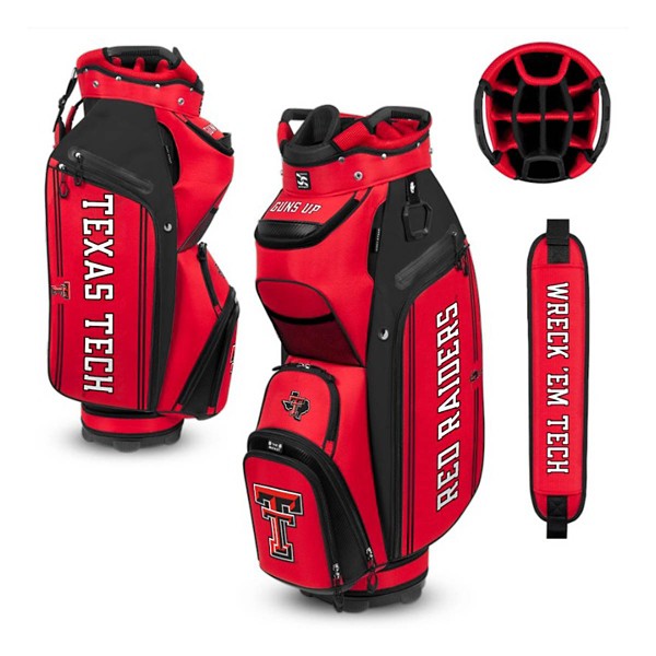Team Effort Texas Tech Red Raiders Bucket III Cart Golf Bag