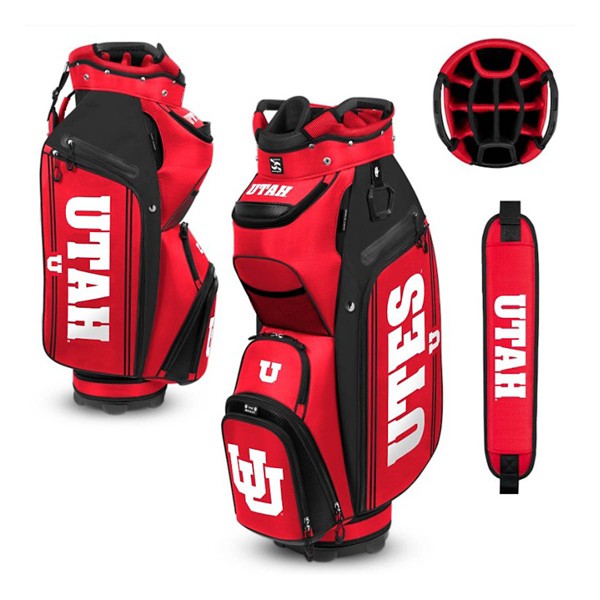 Team Effort Utah Utes Bucket III Cart Golf Bag