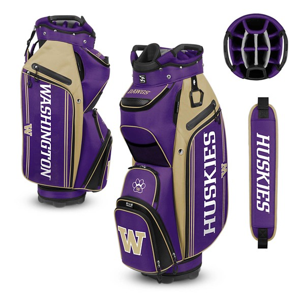 Team Effort Washington Huskies Bucket III Cooler Cart Golf Bag