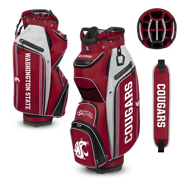 Team Effort Washington State Cougars Bucket III Cooler Cart Golf Bag