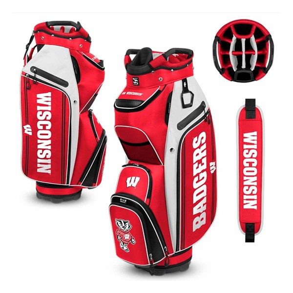 Team Effort Wisconsin Badgers Bucket III Cooler Golf Bag
