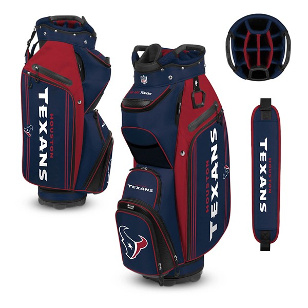 Team Effort Houston Texans Bucket III Cooler Cart Golf Bag
