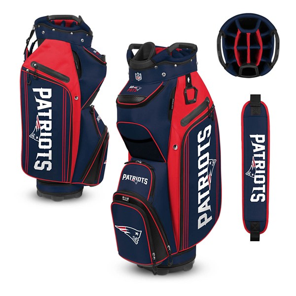 Team Effort New England Patriots Bucket III Cooler Cart Golf Bag
