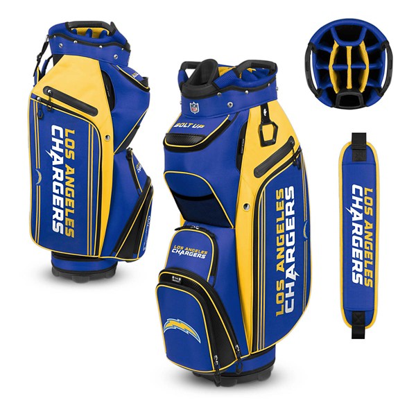Team Effort Los Angeles Chargers Bucket III Cooler Cart Golf Bag