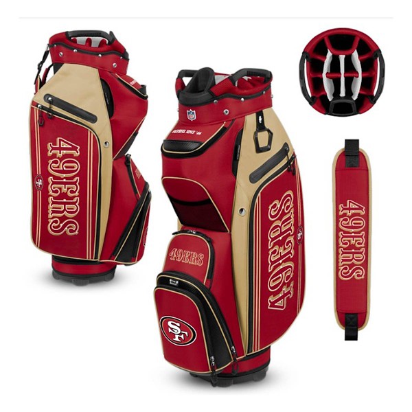 Team Effort San Fransisco 49ers Bucket III Cart Golf Bag