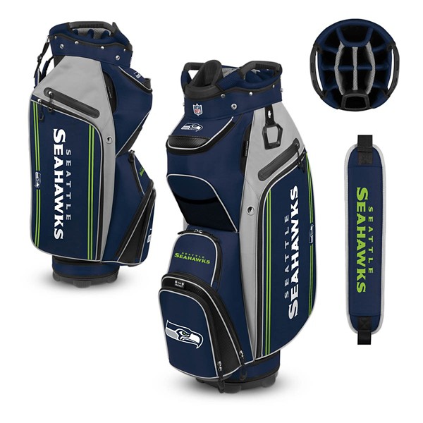 Team Effort Seattle Seahawks Bucket III Cooler Cart Golf Bag