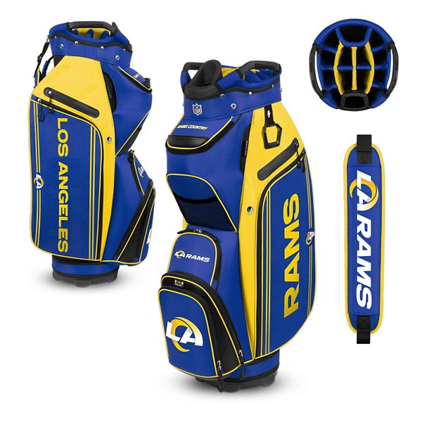 Team Effort Los Angeles Rams Bucket III Cooler Cart Golf Bag