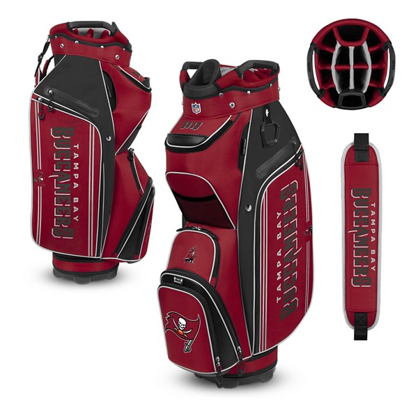 Team Effort Tampa Bay Buccaneers Bucket III Cooler Cart Golf Bag