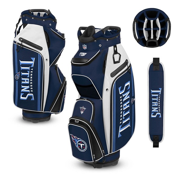 Team Effort Tennessee Titans Bucket III Cooler Cart Golf Bag