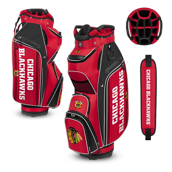 Team Effort Chicago Blackhawks Bucket III Cooler Cart Golf Bag