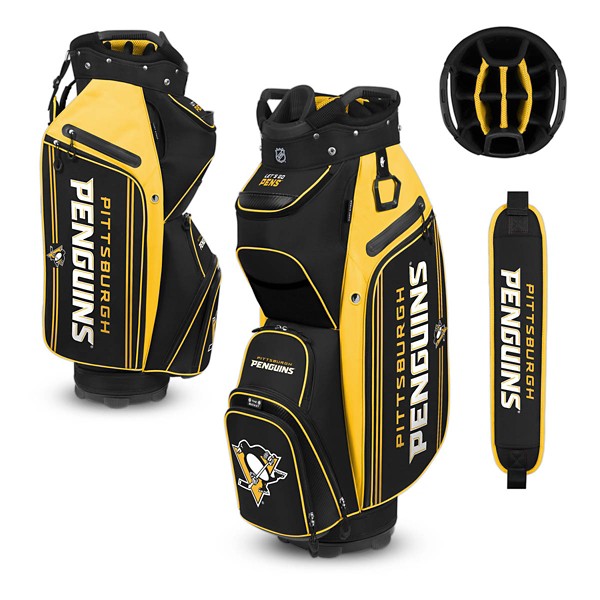 Team Effort Pittsburgh Penguins Bucket III Cooler Cart Golf Bag