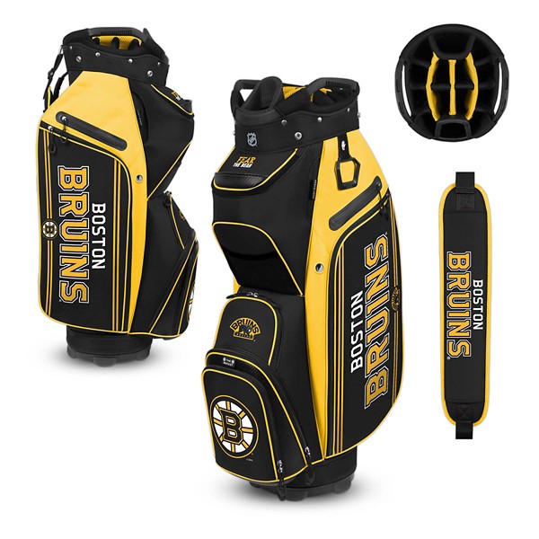 Team Effort Boston Bruins Bucket III Cooler Cart Golf Bag