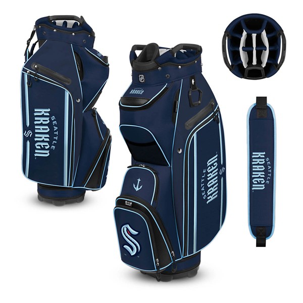 Team Effort Seattle Kraken Bucket III Cooler Cart Golf Bag