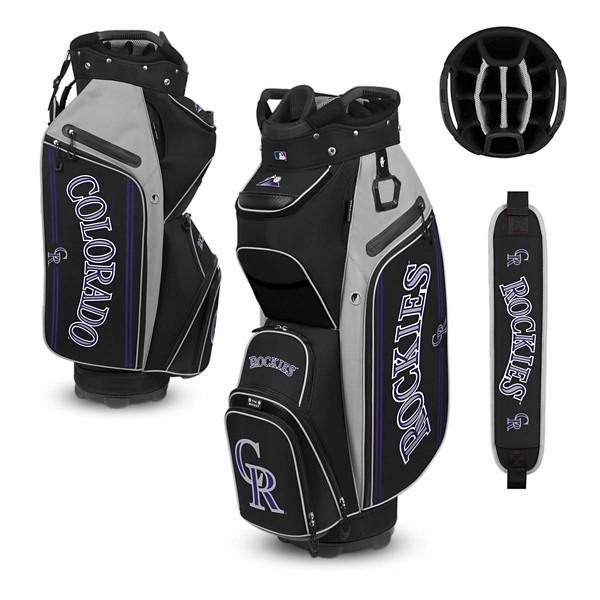 Team Effort Colorado Rockies Bucket III Cooler Cart Golf Bag