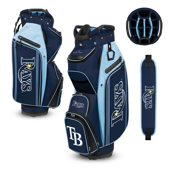 Team Effort Tampa Bay Rays Bucket III Cooler Cart Golf Bag