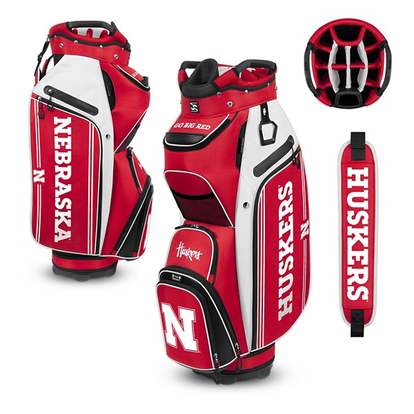 Team Effort Nebraska Cornhuskers Bucket III Cooler Cart Golf Bag