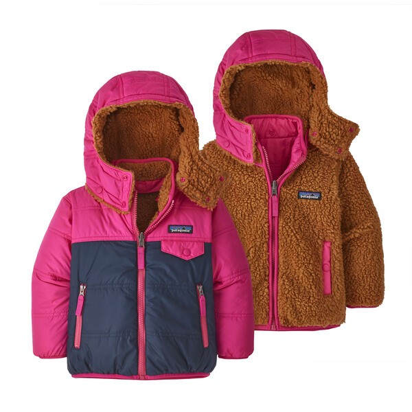 Baby Patagonia Reversible Tribbles Hoodie product image