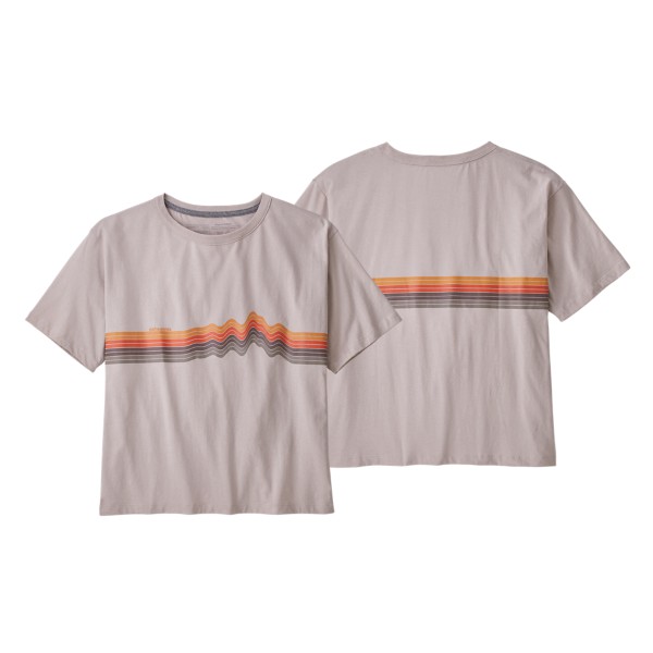 Women's Patagonia Ridge Rise Stripe Organic Easy Cut Tee product image