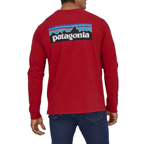 Men's Patagonia P-6 Logo Long Sleeve Responsibili-Tee product image