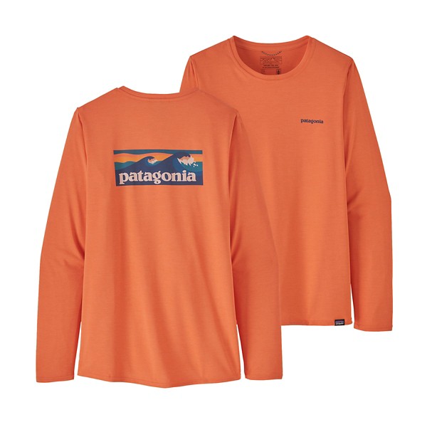 Women's Patagonia Long Sleeve Cap Cool Daily Graphic Shirt product image
