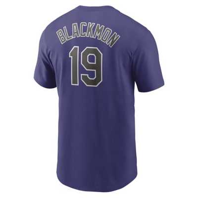 Colorado Rockies Charlie Blackmon Nike Purple Jersey*