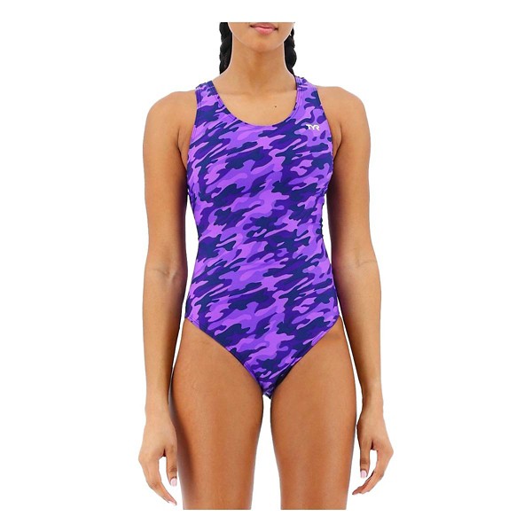 Women’s TYR Camo Max Fit One Piece Swimsuit 26 Ppl