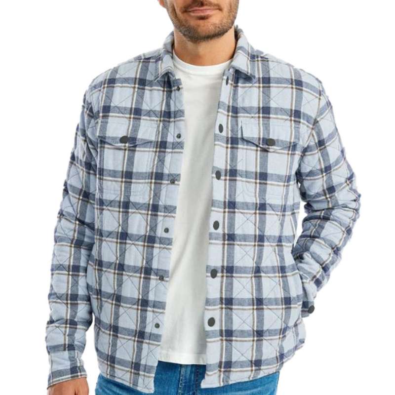 Men's johnnie-O Carmine Sherpa Lined Shirt Jacket