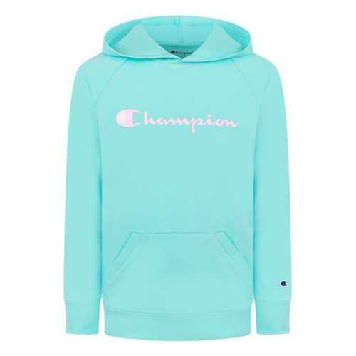 Girls' Champion Classic Script French Terry Hoodie