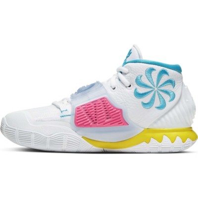 Nike BQ5600 146 Kyrie 6 Preschool Basketball Shoe White