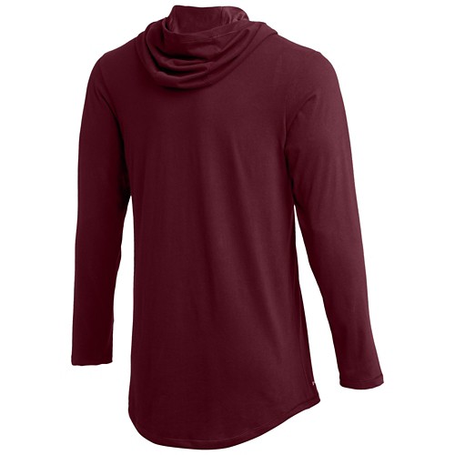 Mens Nike Large dri fit breathable long sleeve burgundy 2XL athletic high quality shirt