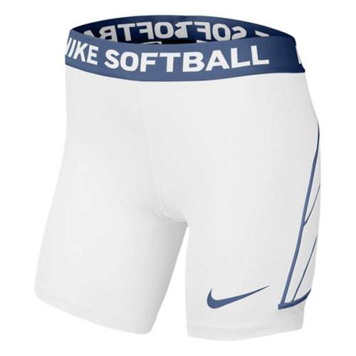 Nike Pro Strike Dri-Fit Sliding Pants Women Blue White 