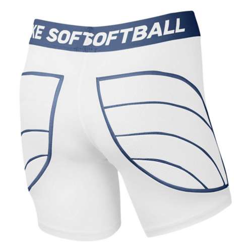 Nike Pro Youth Core Compression Slider Shorts - White