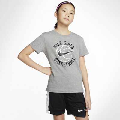 Girls Nike Sportswear Nike Girls Basketball T Shirt Scheels Com
