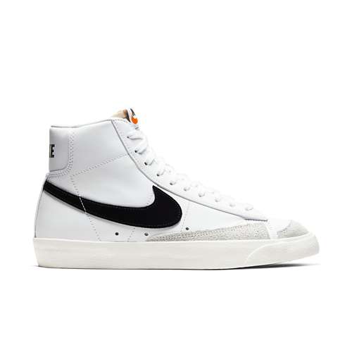 White nike trainers black best sale tick womens