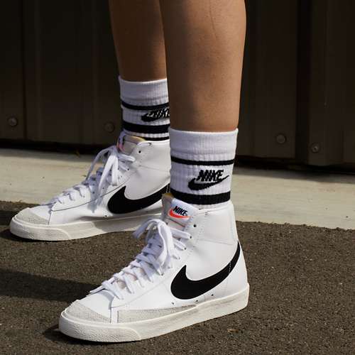 Nike Women's Blazer Mid '77 Vintage - 12 / White | Black | Sail