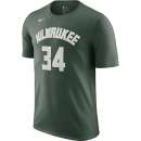 Nike Milwaukee Bucks Giannis Antetokounmpo Name & Number T-Shirt