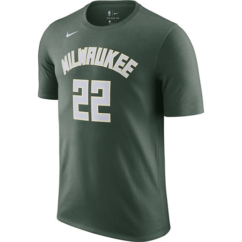 KHRIS MIDDLETON Tシャツ Mサイズ Men's Milwaukee Bucks Khris Middleton Nike Blue 2020/21 City