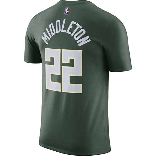 Nike Milwaukee Bucks Khris Middleton Dri-FIT Name & Number T-Shirt