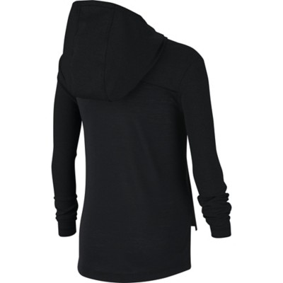 nike dri fit hooded long sleeve